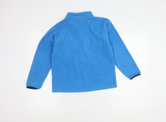 Gelert Boys Blue 1/4 Zip Fleece Sweatshirt 9-10 Years