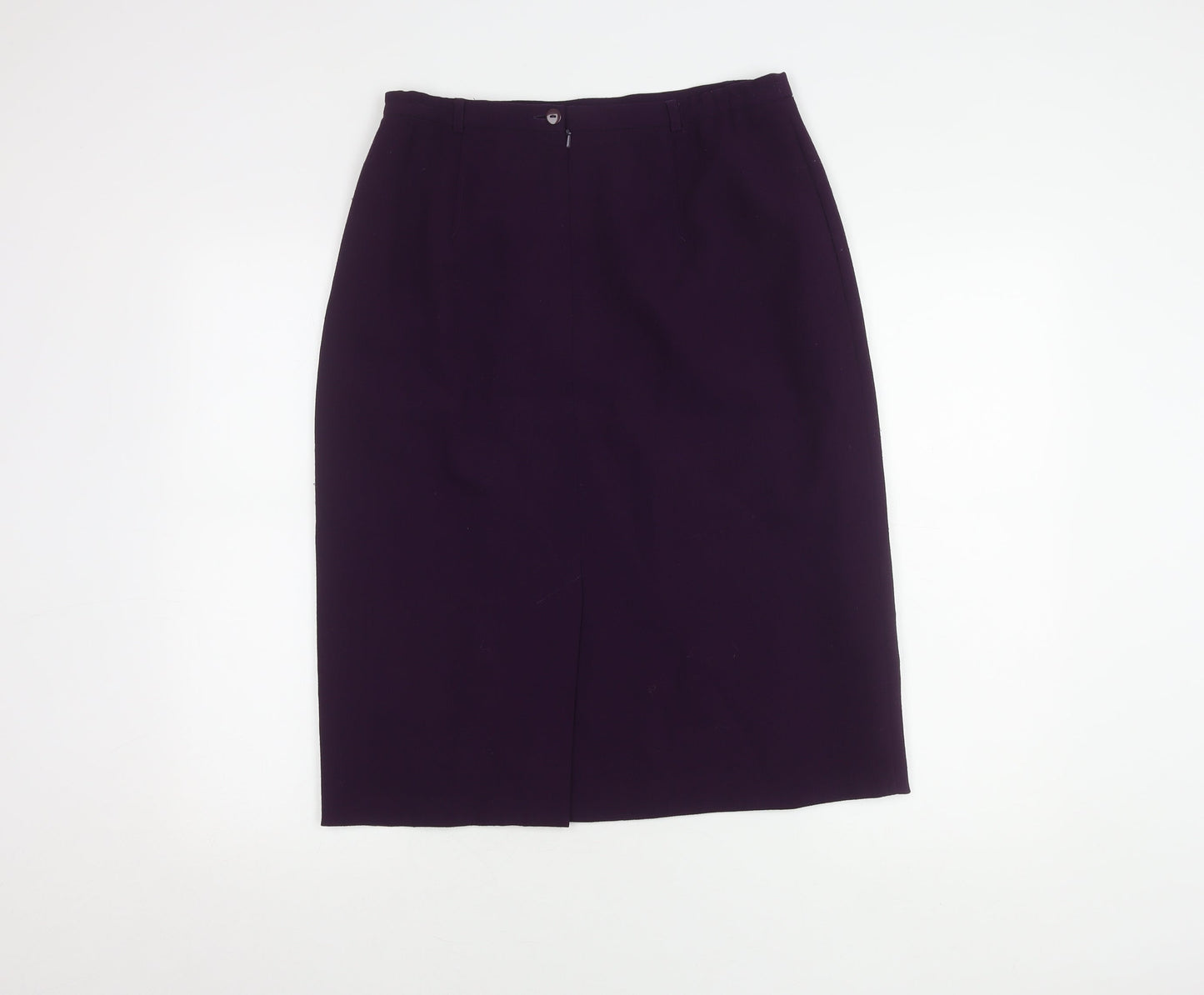 Viyella Women's Purple Pencil Skirt Size 14