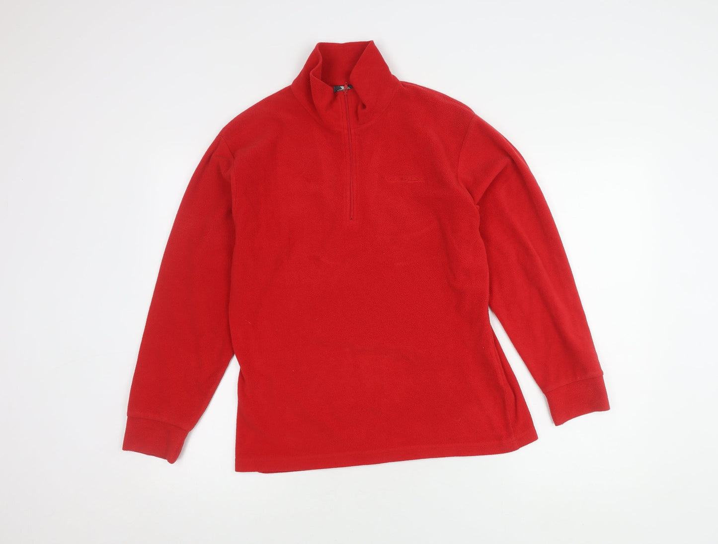 Trespass Red Fleece Pullover Sweatshirt L