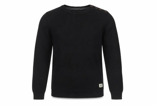 Jack & Jones Men's Black Pullover Jumper - Size S