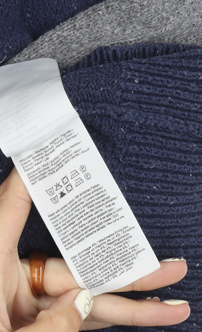 Jack & Jones Men's Blue M Logo Pullover Jumper