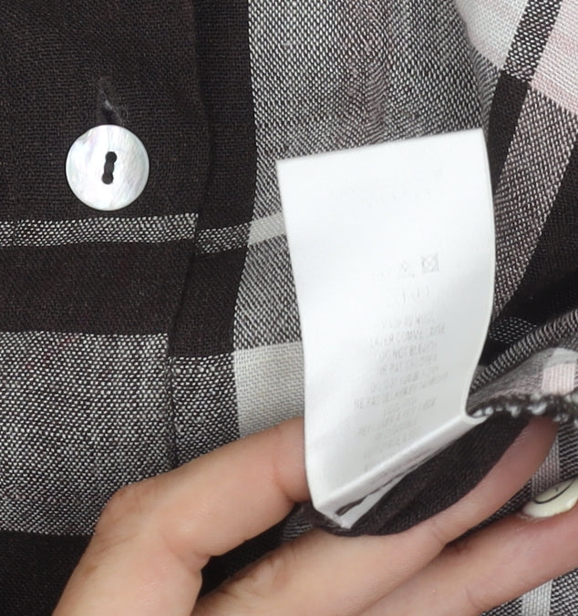 Eastex Women's Multicoloured Check Button-Up Shirt