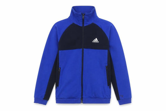 Adidas Boys Blue Track Jacket 11-12 Years with Full Zip