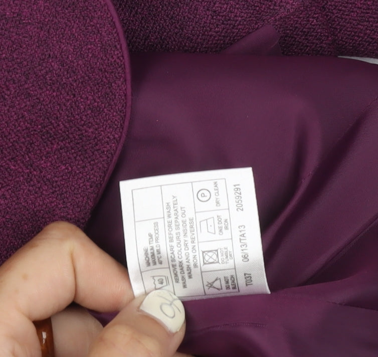 Honor Millburn Women's Purple Size 14 Suit Jacket
