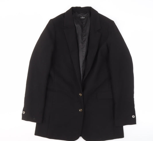 Next Women's Black Blazer Size 8 Tailored Fit