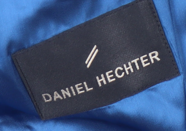Daniel Hechter Men's Grey Check 40 Short Blazer