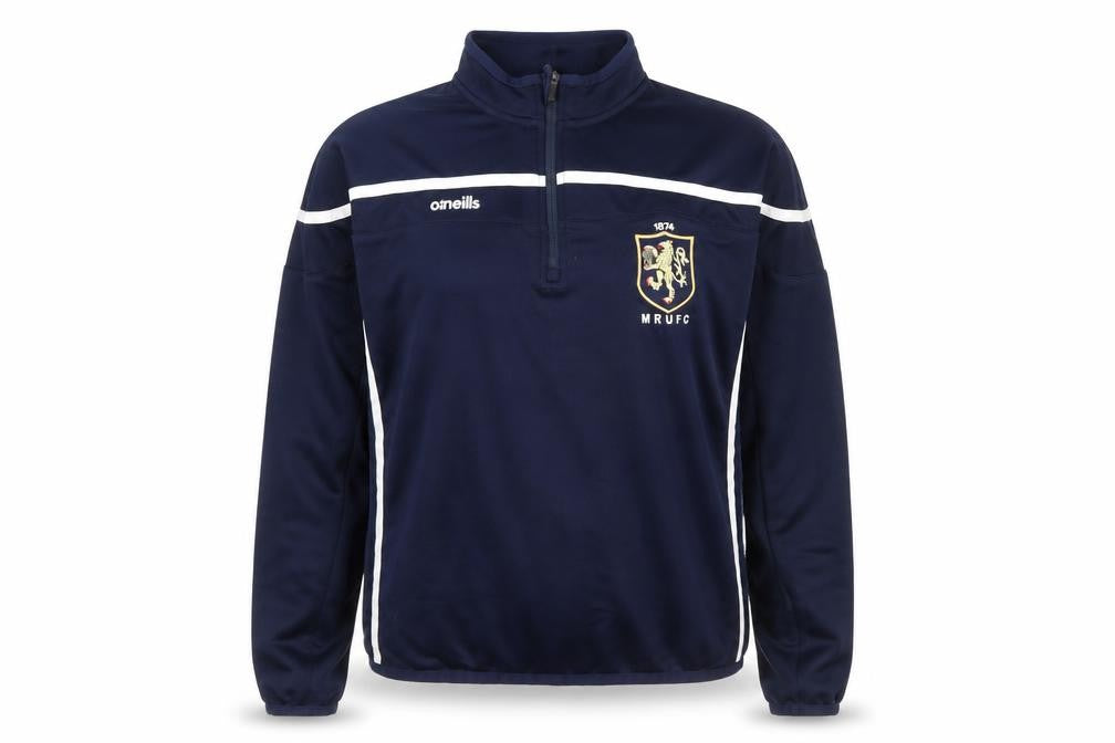 Unisex Adults UK 12 Regular O'Neills Blue Full Zip Sweatshirt
