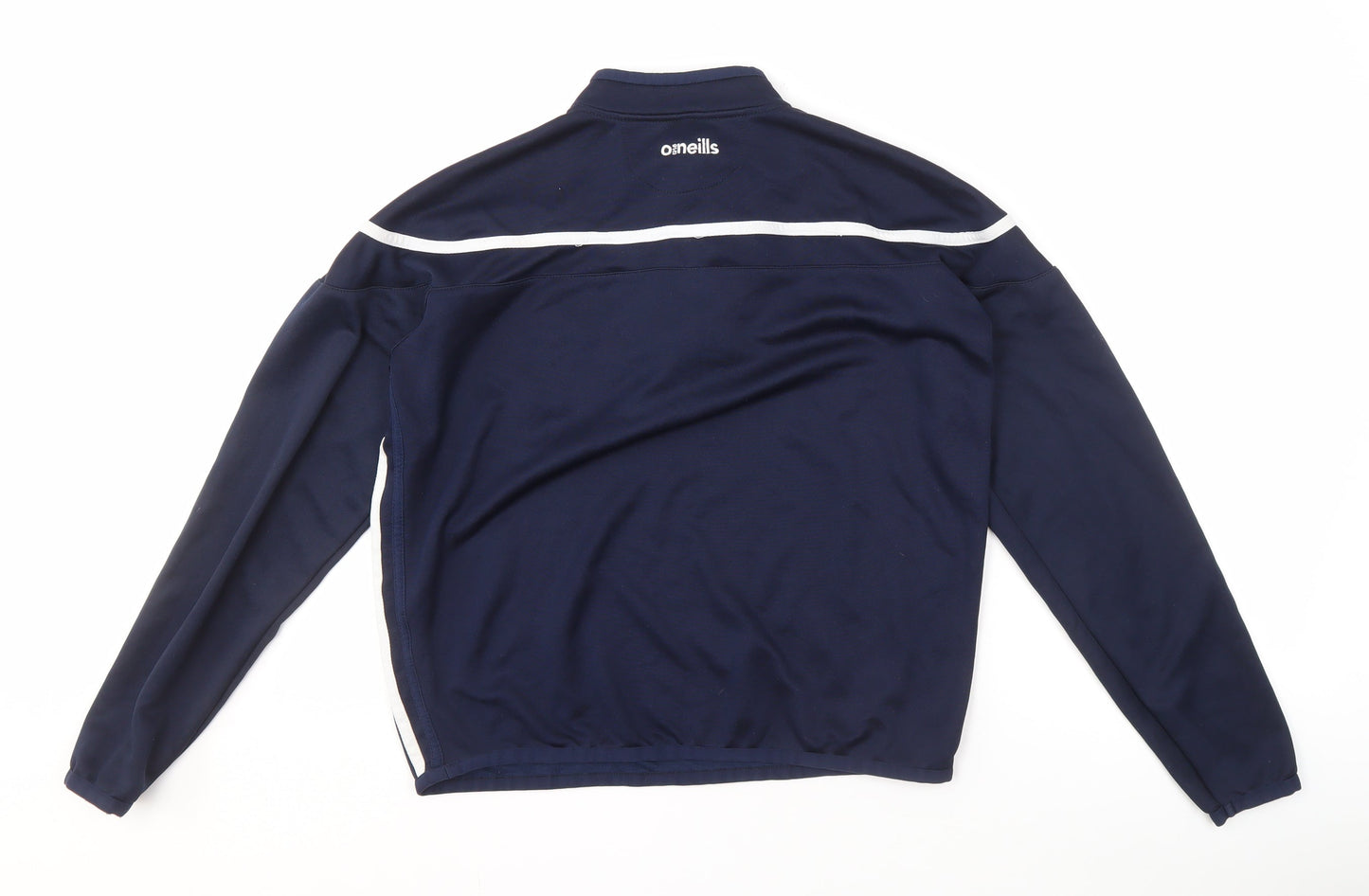 Unisex Adults UK 12 Regular O'Neills Blue Full Zip Sweatshirt