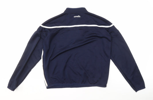Unisex Adults UK 12 Regular O'Neills Blue Full Zip Sweatshirt