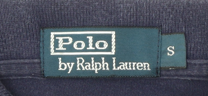 Polo Ralph Lauren Men's Blue Polo Shirt Size S