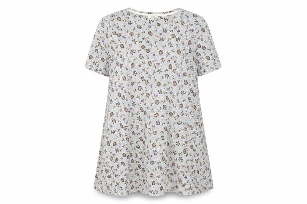 FatFace Women's Floral Swing Dress - UK 14 Multicoloured