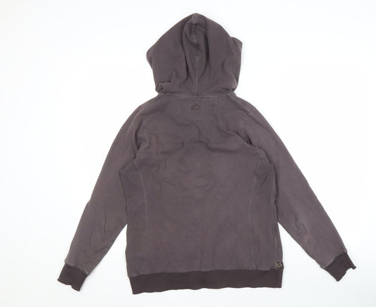Sprayway Women's Grey Henley Hoodie, Size 10, Hooded