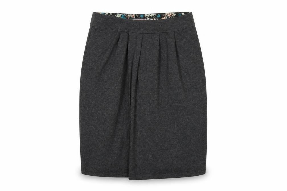 White Stuff Women's Grey Knee Length Pencil Skirt Size 10