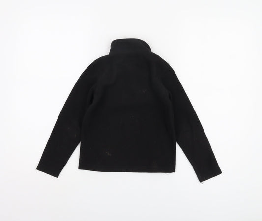 Regatta Boys Black 5-6 Yrs 1/2 Zip Sweatshirt