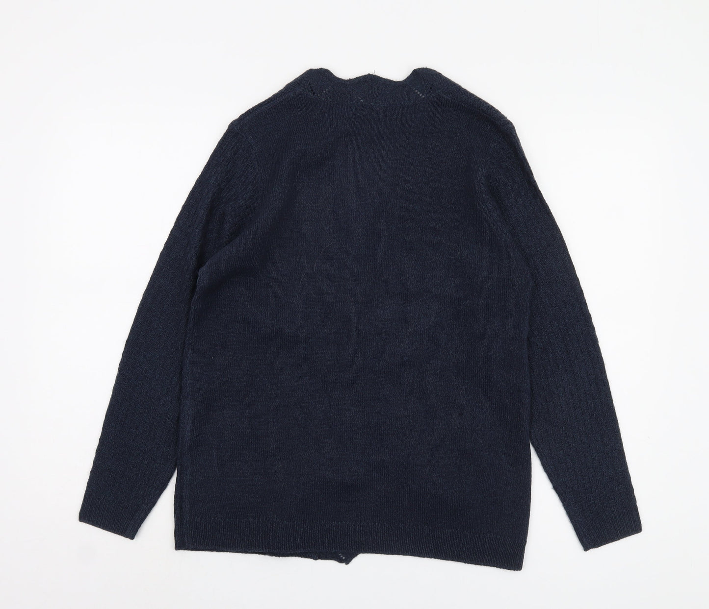 Honor Millburn Women's Blue Open Front Cardigan Size S
