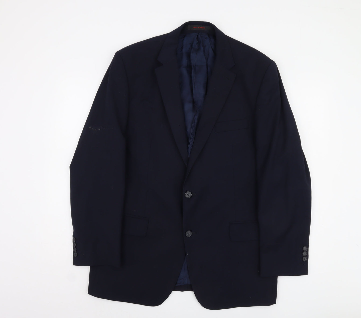 Jeff Banks Men's Blue Blazer 44R Regular Fit