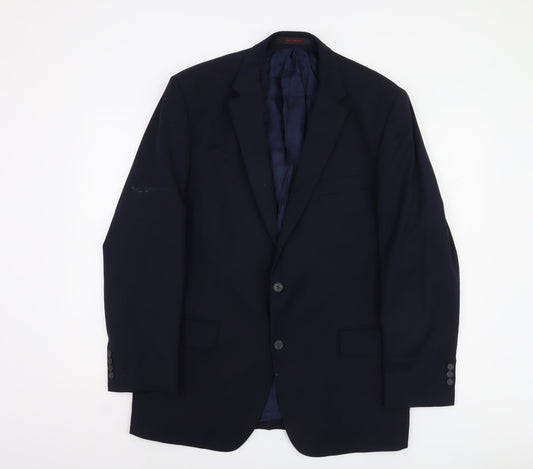 Jeff Banks Men's Blue Blazer 44R Regular Fit