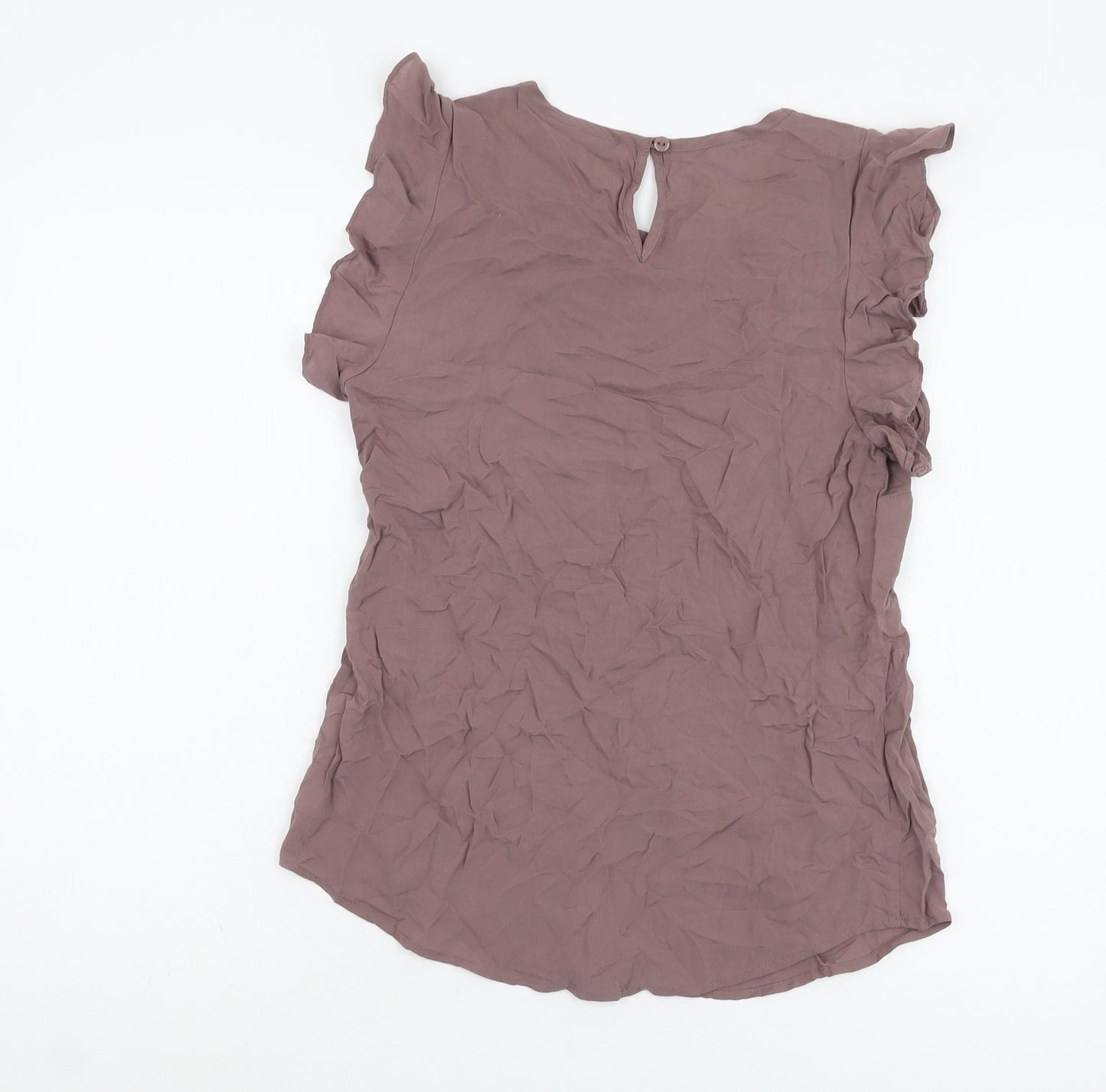 Warehouse Women's Purple Sleeveless Blouse Size 10