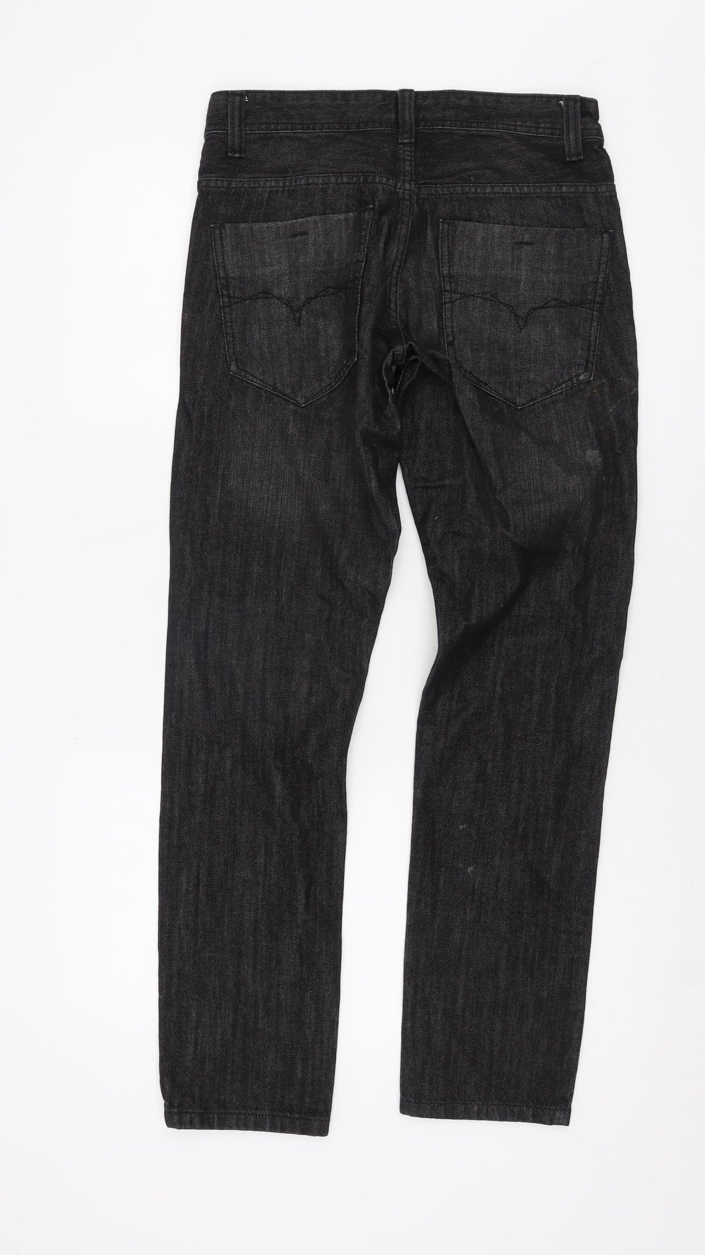 Burton Men's Black Slim Tapered Jeans Size 28
