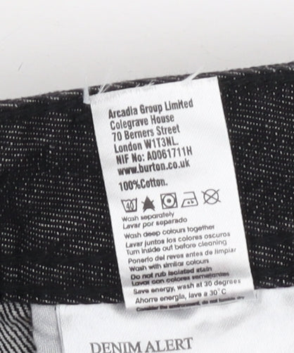 Burton Men's Black Slim Tapered Jeans Size 28