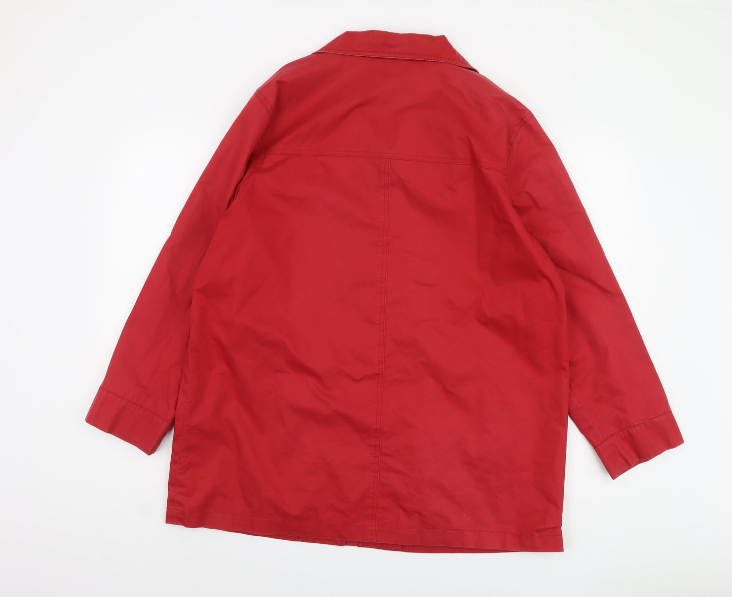Windsmoor Women's Red Cotton Jacket Size 12