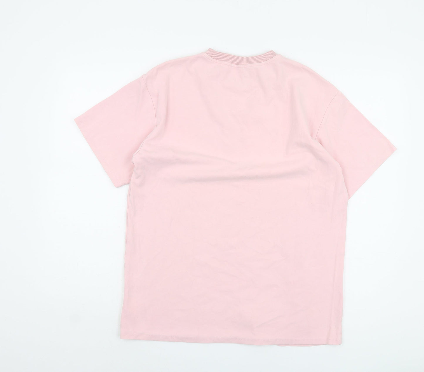 Oh Polly Women's Pink T-Shirt - Size 6, Summer Casual