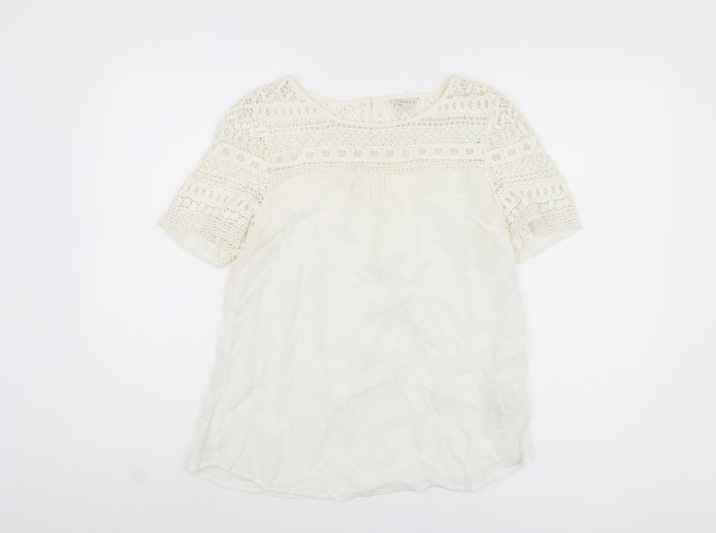 Monsoon Women's Ivory Camisole Blouse Size 10