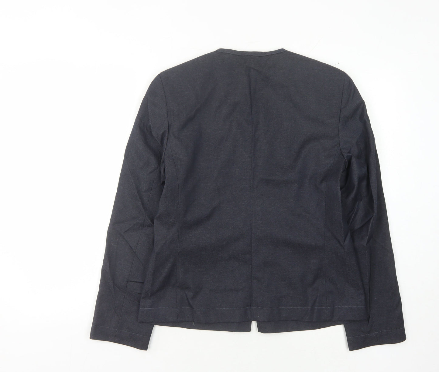 Marks and Spencer Women's Blue Classic Jacket Zip Size 10
