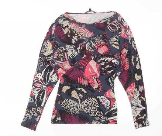 French Connection Women's Multicoloured Long Sleeve Top