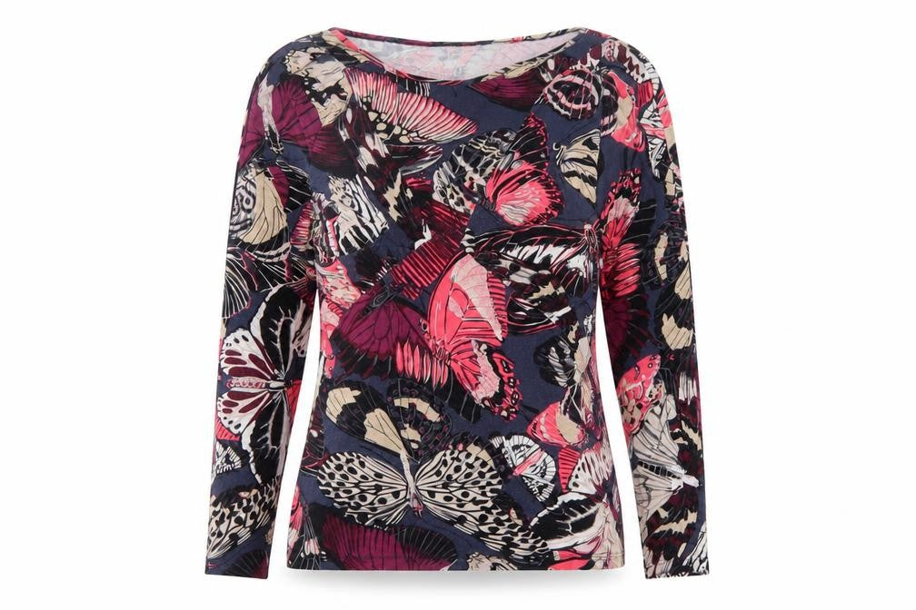 Womens UK Size S French Connection Multicoloured Polyester Blend Blouse
