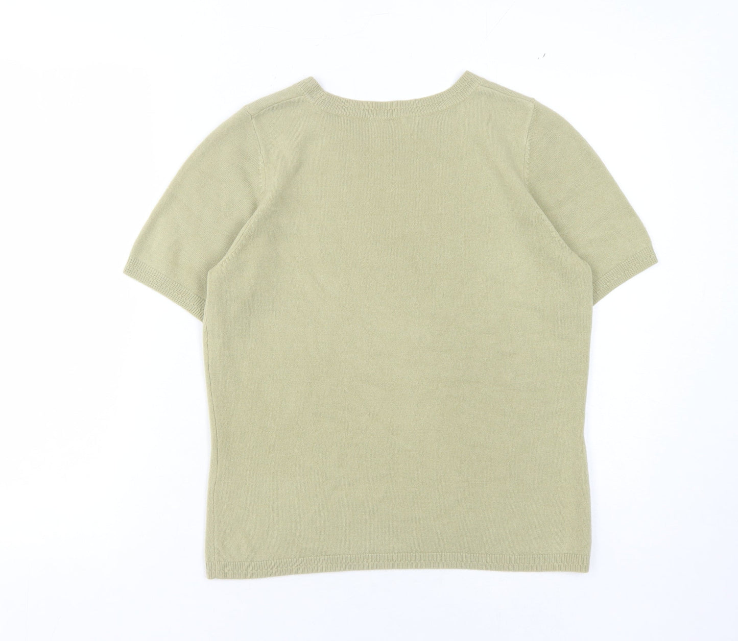 Marks and Spencer Women's Green Pullover Jumper Size 10