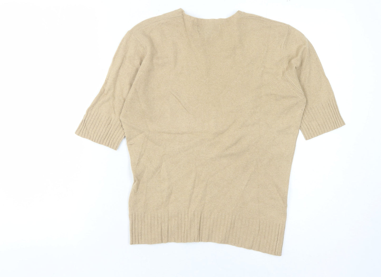 Esprit Women's Beige Pullover Jumper Size 8