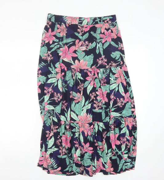 Roman Women's Floral Multicoloured Skirt Size 12