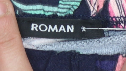 Roman Women's Floral Multicoloured Skirt Size 12