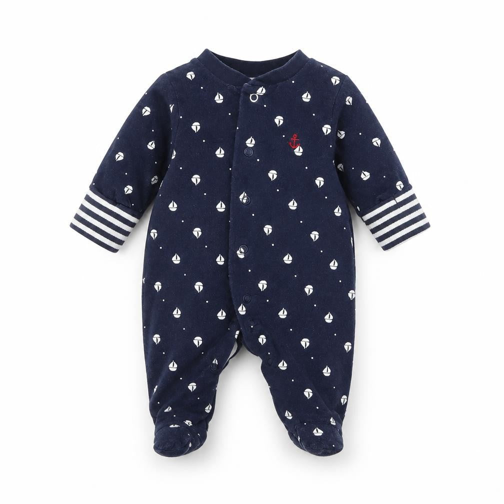 Jasper Conran Blue Newborn Nautical Babygrow Unisex