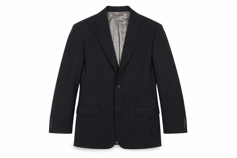 Marks and Spencer Men's Black Blazer, Size M, Notch Lapel