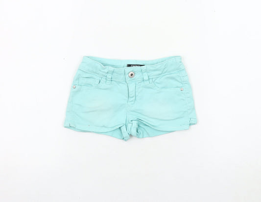 DKNY Girls' Blue Shorts Size 10 - Summer Essential