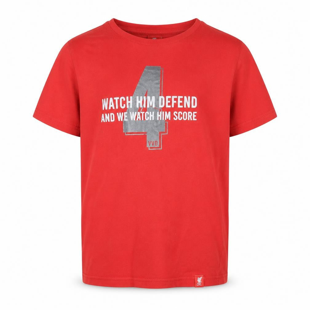 LFC Boys Red Football T-Shirt 9-10 Years