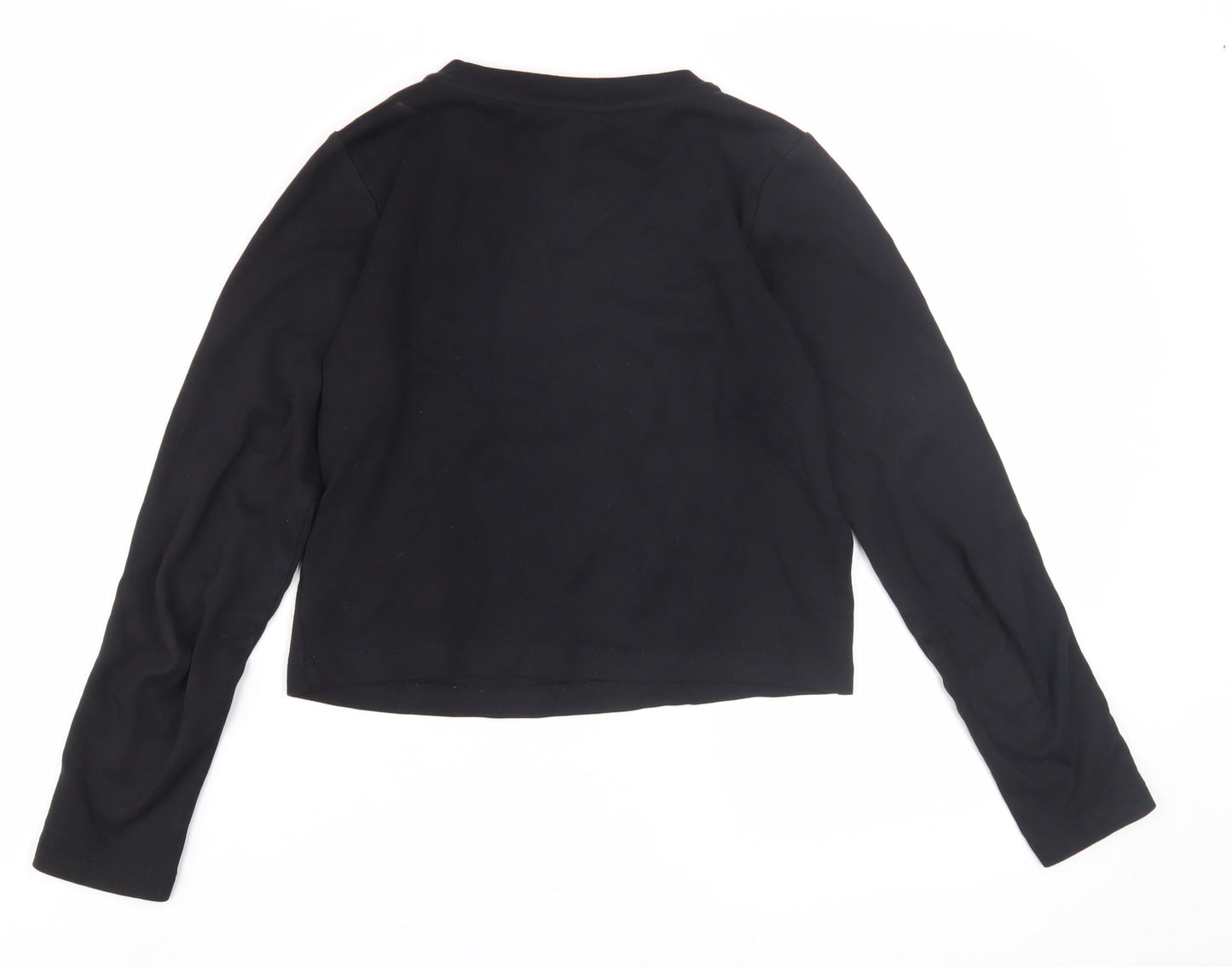 French Connection Women's Black XS Long Sleeve T-Shirt