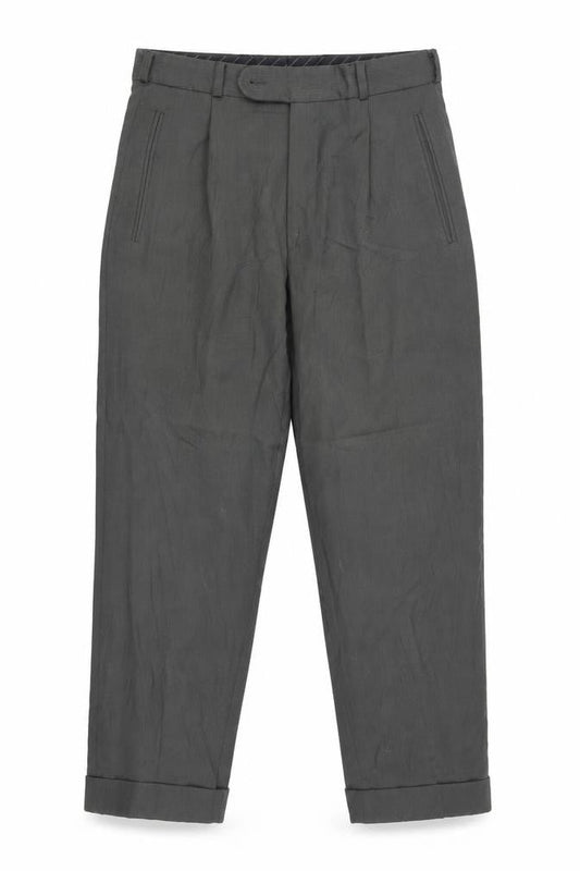 Benevento Men's Grey Dress Pants Straight Leg