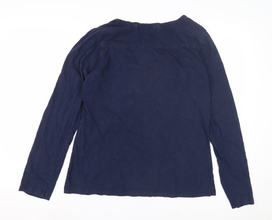 Fat Face Women's Blue Blouse Size 14