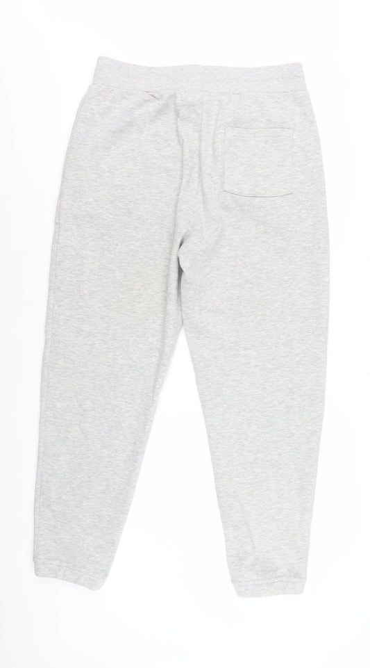 UFC Men's Grey Jogger Trousers - Size L