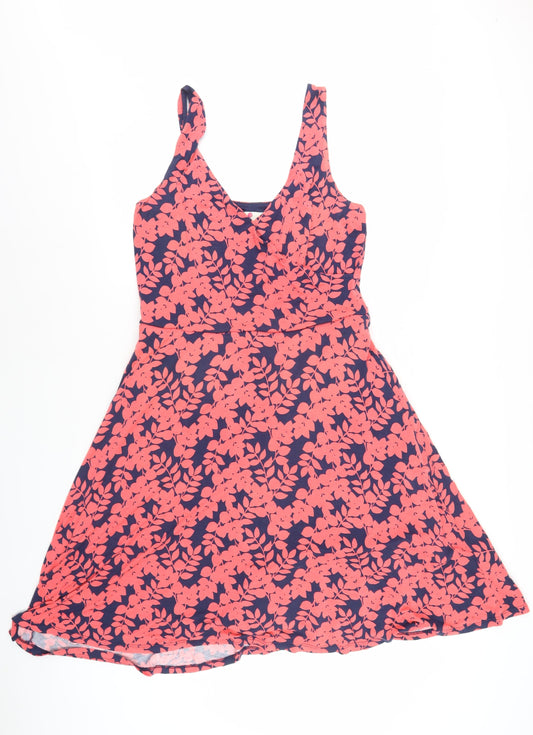 Boden Women's Floral A-Line Dress Multicoloured 16
