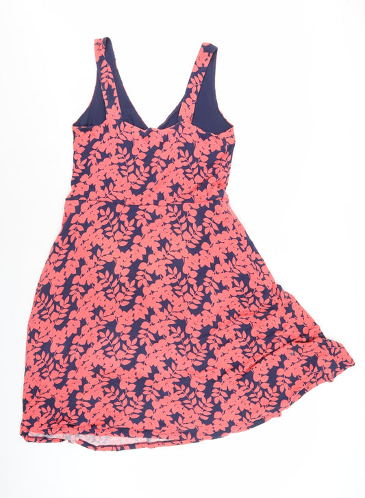 Boden Women's Floral A-Line Dress Multicoloured 16