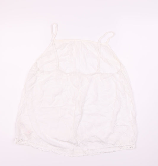 Fat Face Women’s White Camisole Tank Top, Size 18