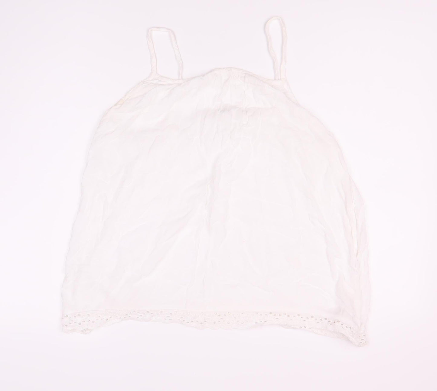 Fat Face Women’s White Camisole Tank Top, Size 18