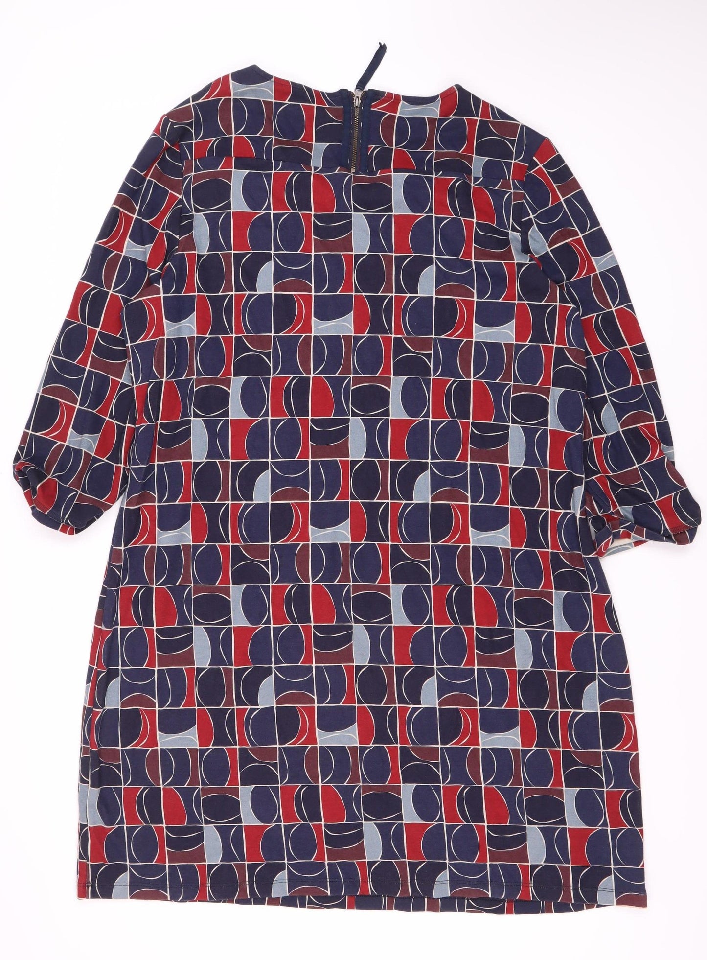 Seasalt Women's Multicoloured Geometric A-Line Dress