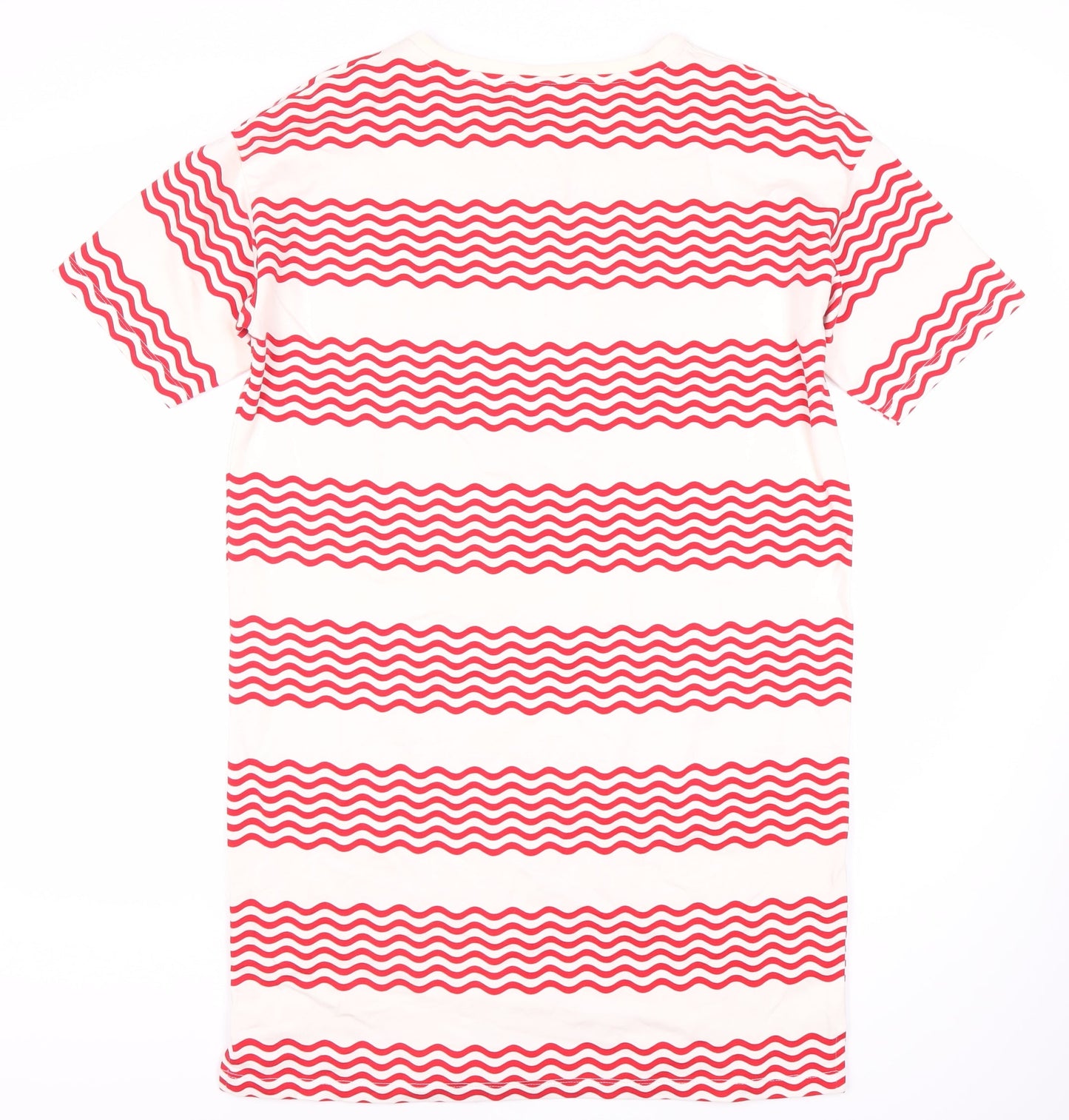 Oliver Bonas Women’s Red Striped T-Shirt Dress