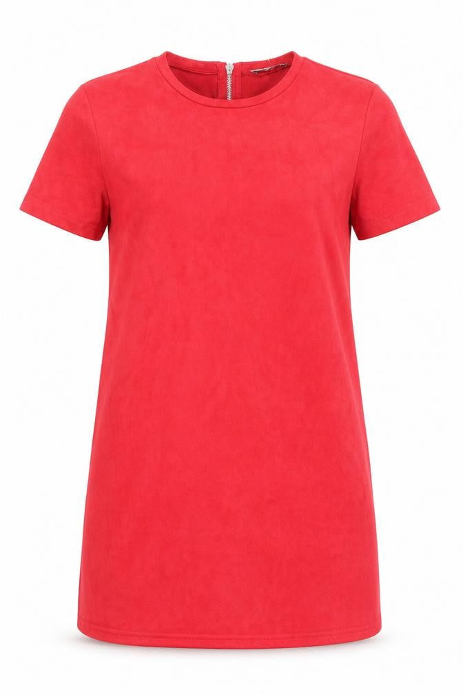 Zara Trafaluc Women Red Shift Dress Size 2