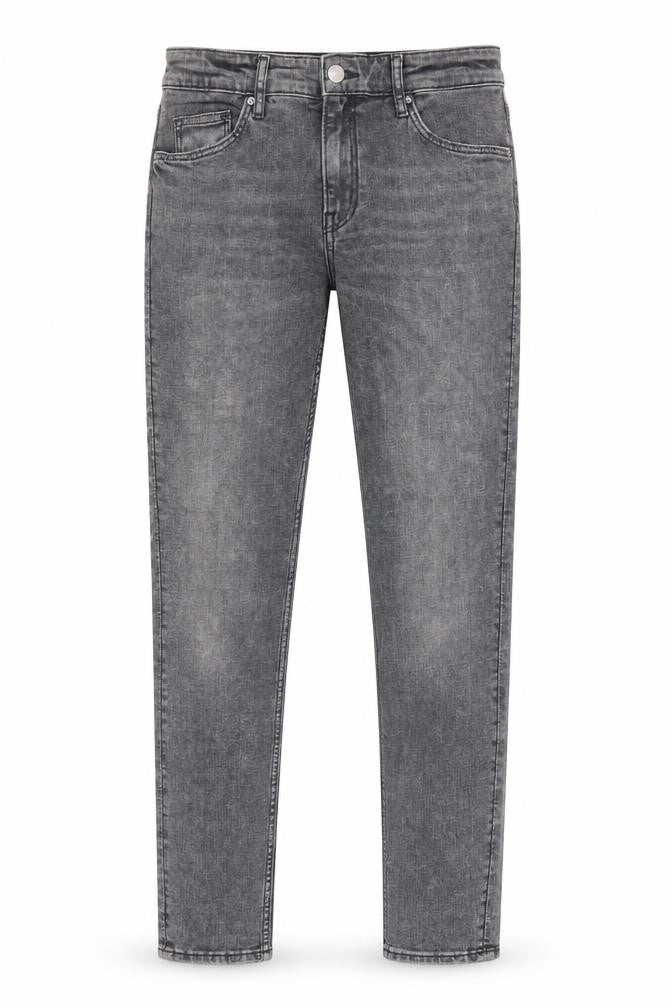 H&M Grey Skinny Denim Jeans for Womens - Size 10